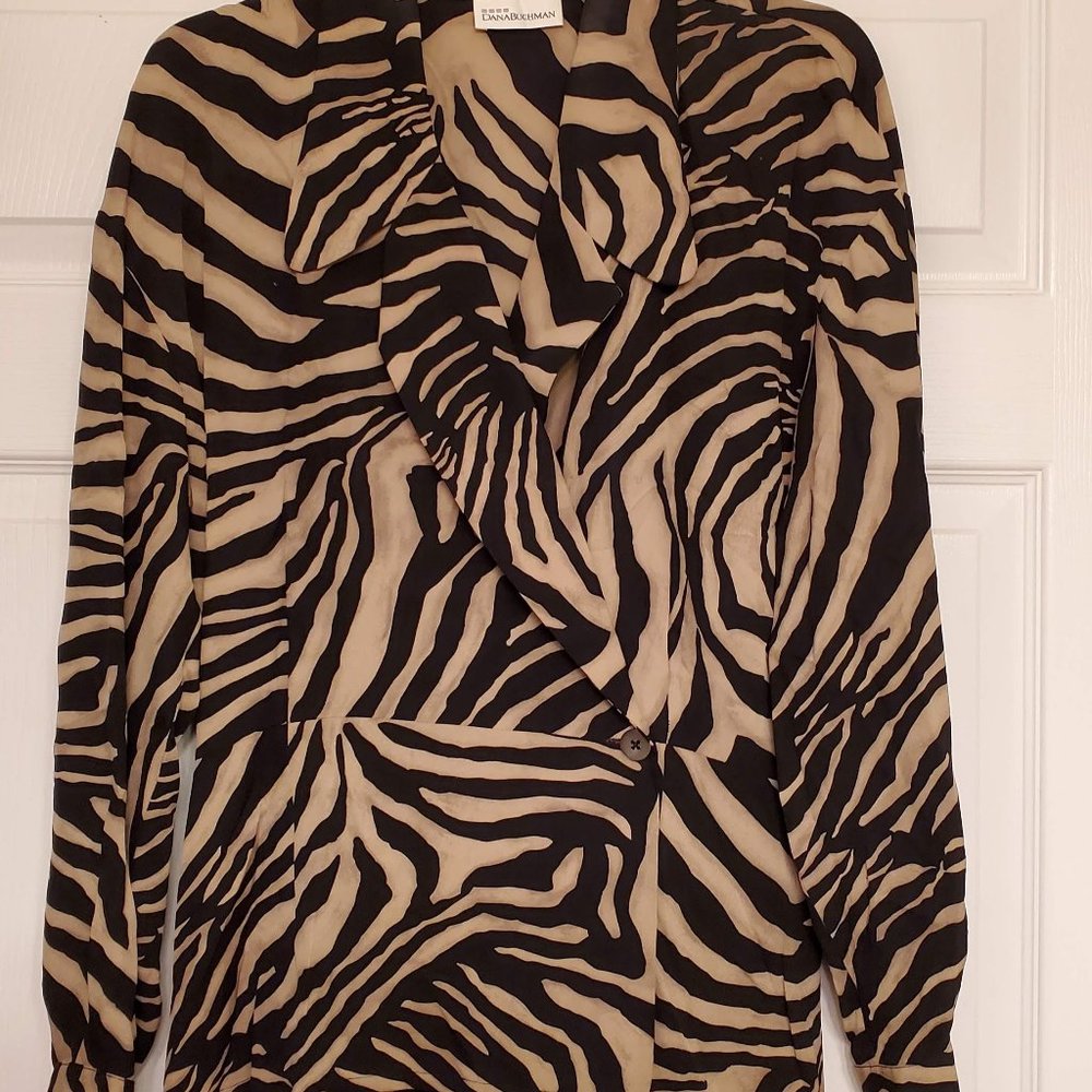 Dana Buchman Jacket & Skirt Sz 12-14